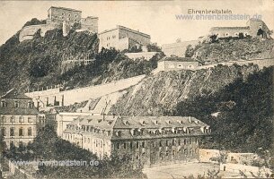 Postkarte1915-Festung-Dikasterialgebäude