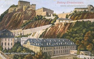 Postkarte1917-Festung-Dikasterialgebäude
