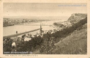 Postkarte1925-Schiffbrücke