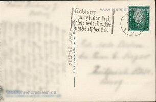 Postkarte1930-Poststempel-Koblenz-frei