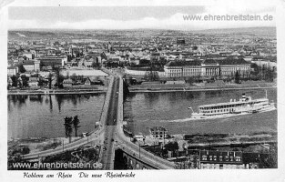 Postkarte1957-NeueRheinbrücke